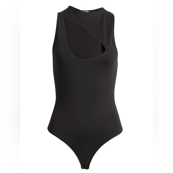 COPY - Free People Keep It Going Bodysuit, Black - Picture 2 of 6